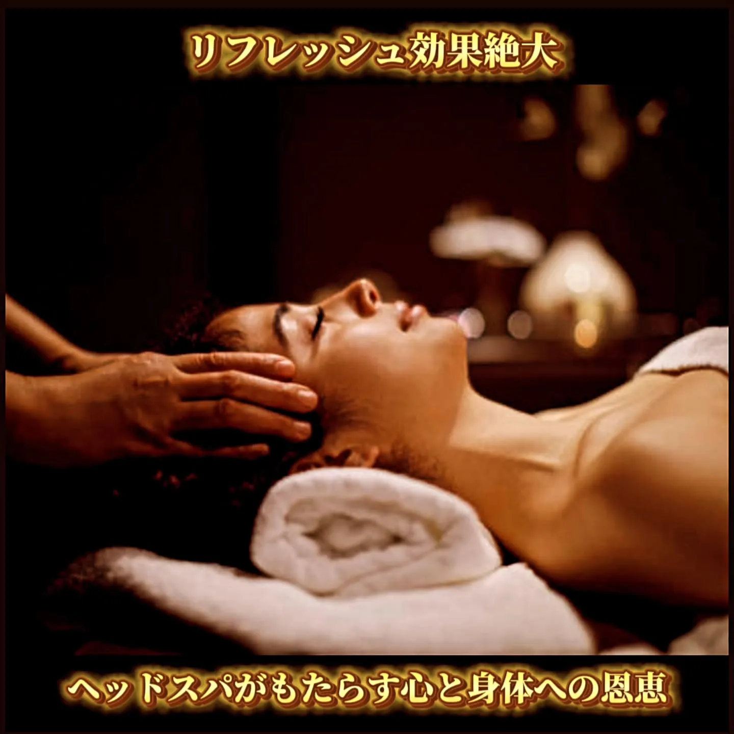 リフレッシュ効果絶大！ヘッドスパがもたらす心と身体への恩恵